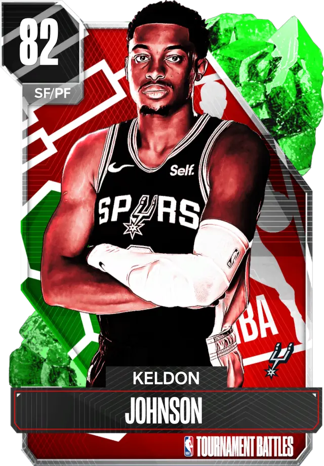 (EMERALD) Keldon Johnson (82 OVR)