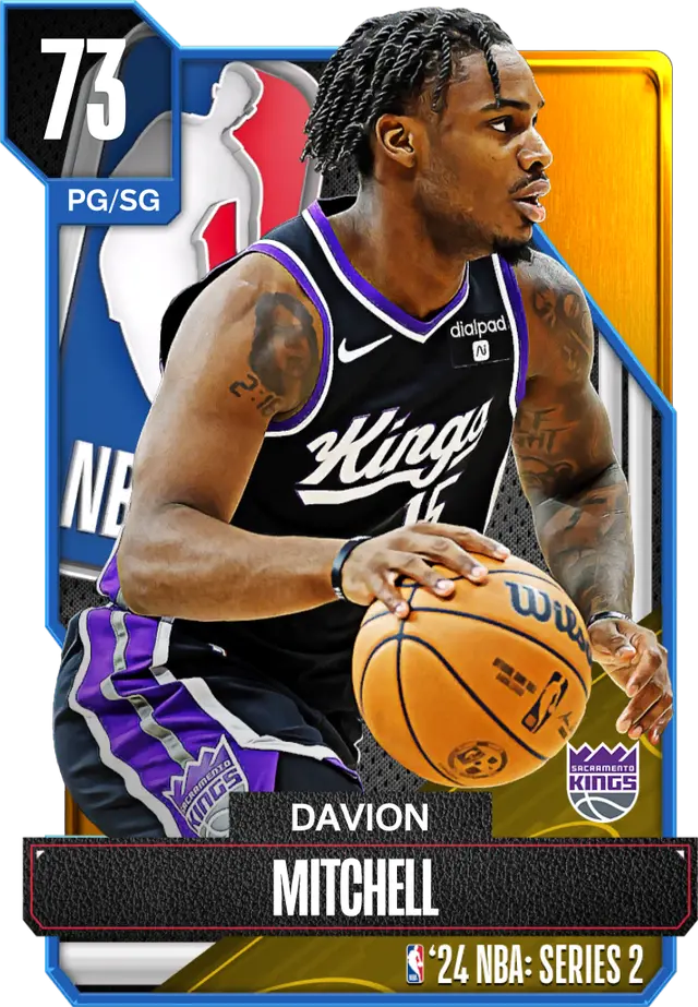 (GOLD) Davion Mitchell (73 OVR)