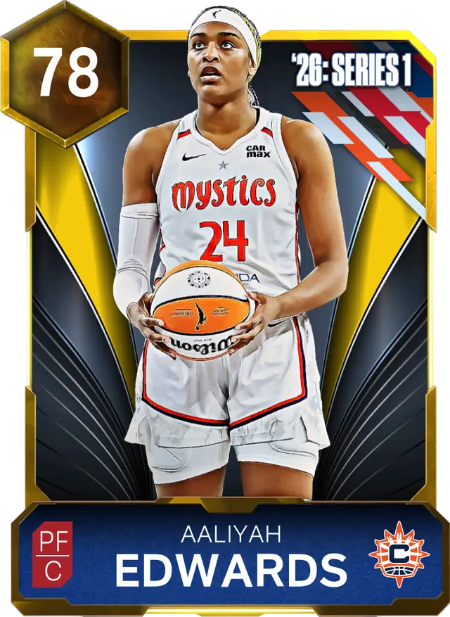 (GOLD) Aaliyah Edwards (78 OVR)