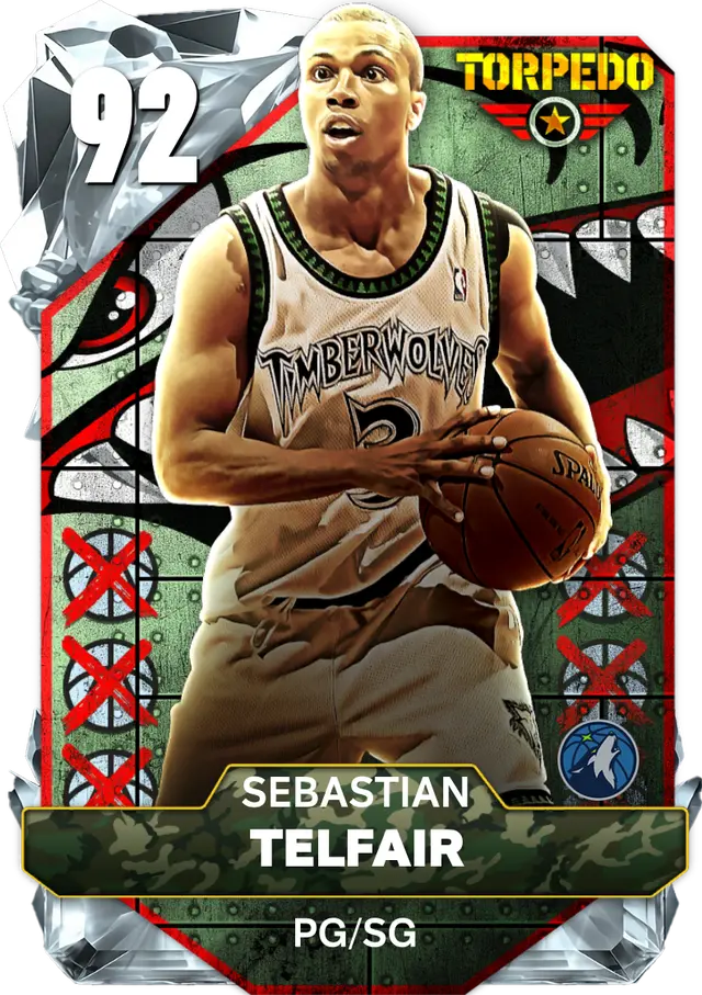 (DIAMOND) Sebastian Telfair (92 OVR)