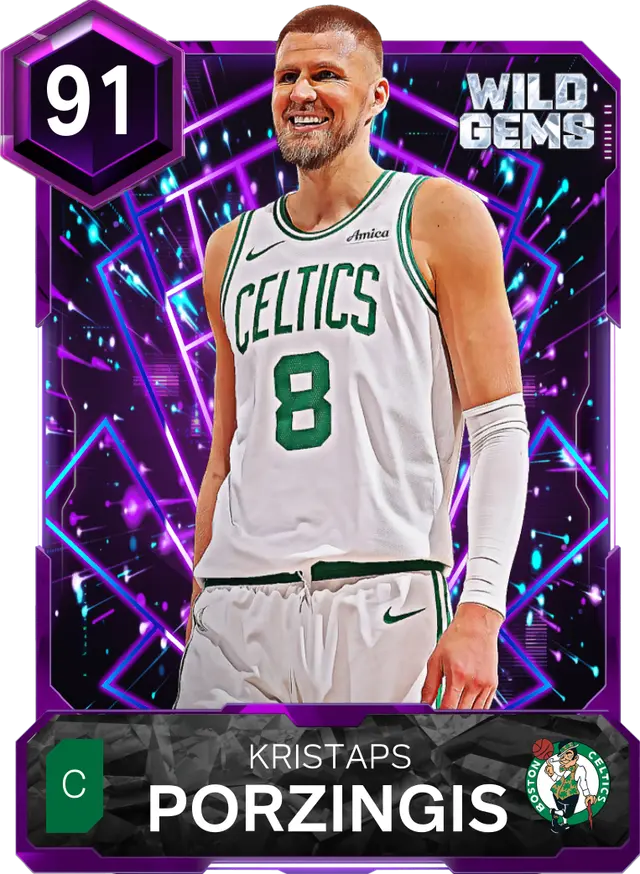 (AMETHYST) Kristaps Porzingis (91 OVR)