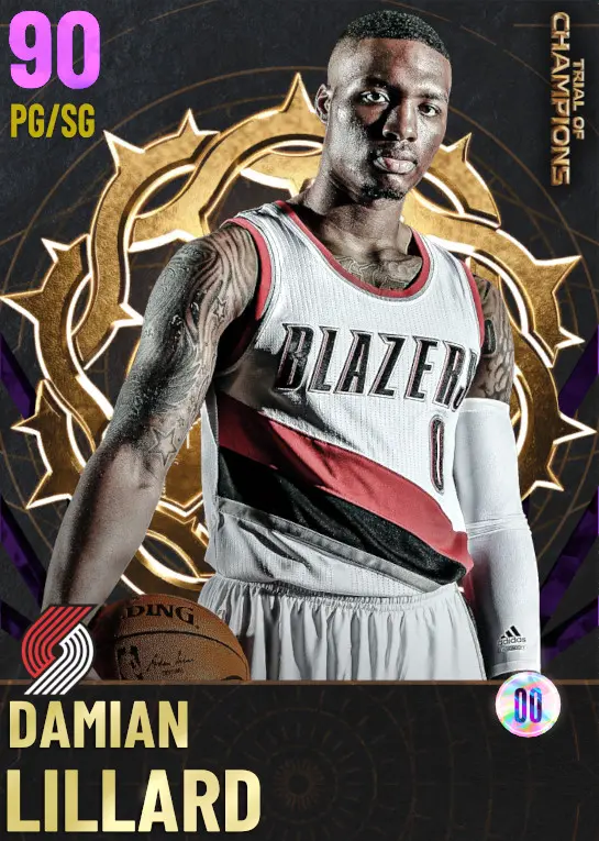 (AMETHYST) Damian Lillard (90 OVR)