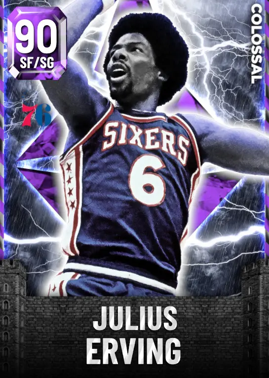 (AMETHYST) Julius Erving (90 OVR)