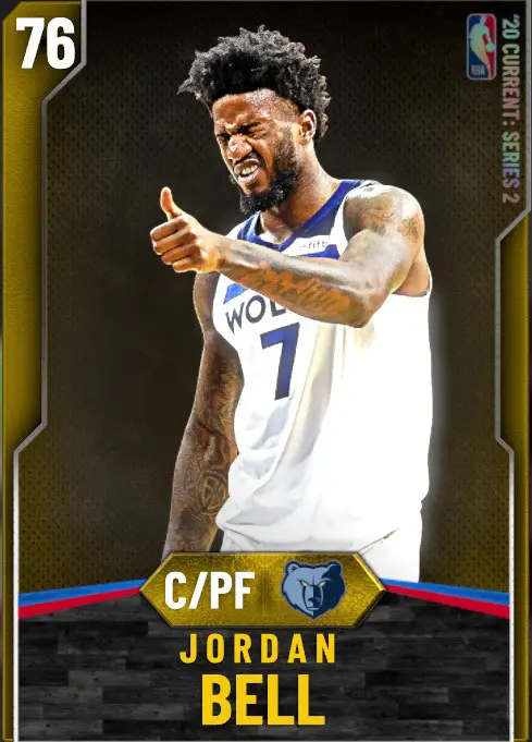 (GOLD) Jordan Bell (76 OVR)