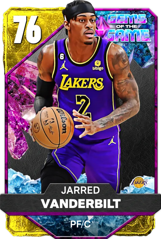 (GOLD) Jarred Vanderbilt (76 OVR)