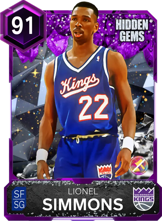 (AMETHYST) Lionel Simmons (91 OVR)