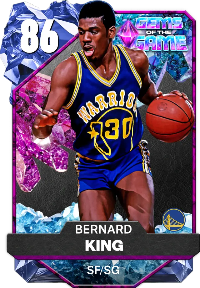 (SAPPHIRE) Bernard King (86 OVR)