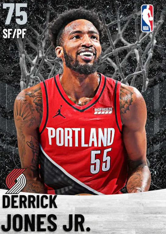 (SILVER) Derrick Jones Jr. (75 OVR)