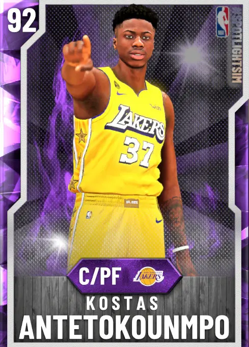 (AMETHYST) Kostas Antetokounmpo (92 OVR)