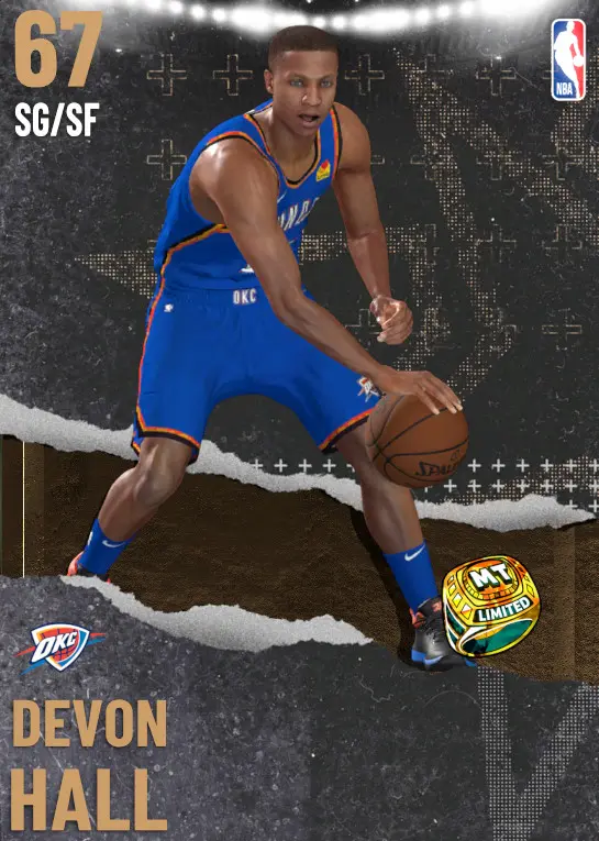 (BRONZE) Devon Hall (67 OVR)