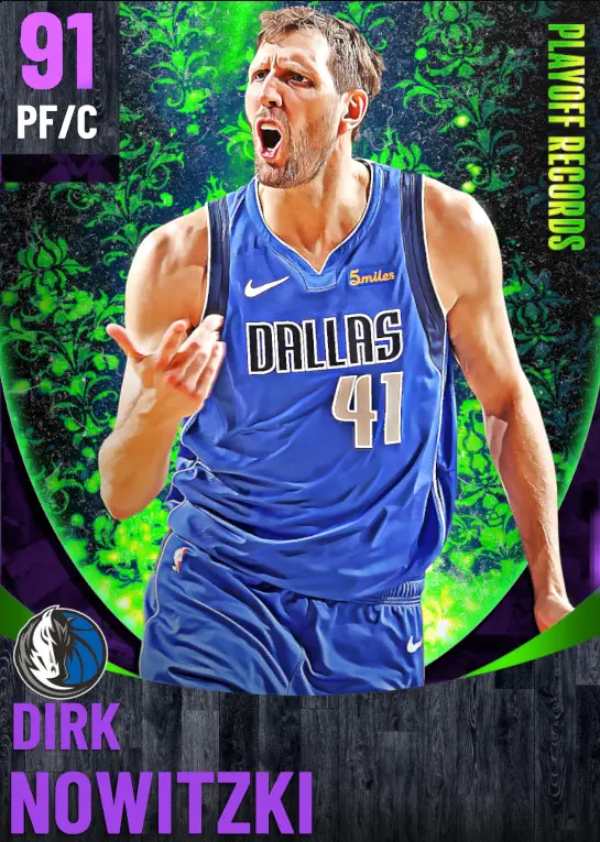 (AMETHYST) Dirk Nowitzki (91 OVR)