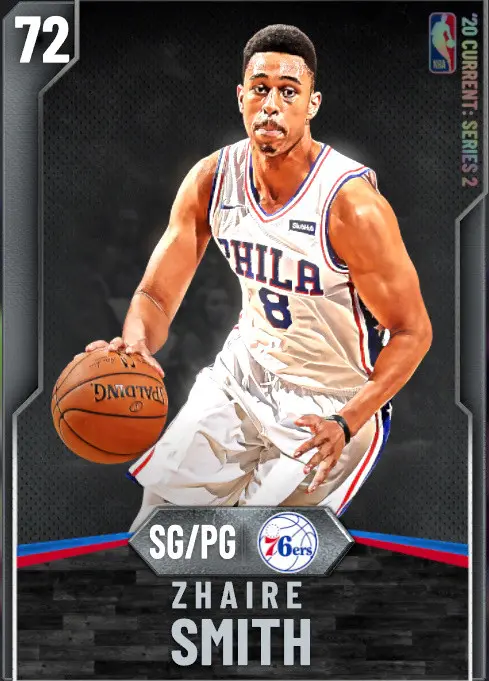 (SILVER) Zhaire Smith (72 OVR)