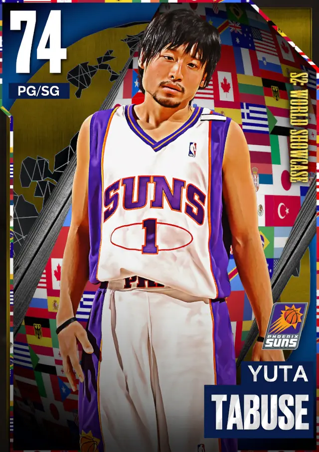 (GOLD) Yuta Tabuse (74 OVR)