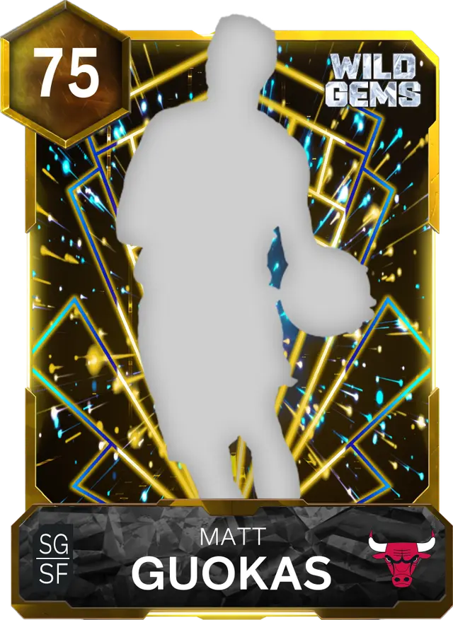 75 Matt Guokas | Gold Wild Gems