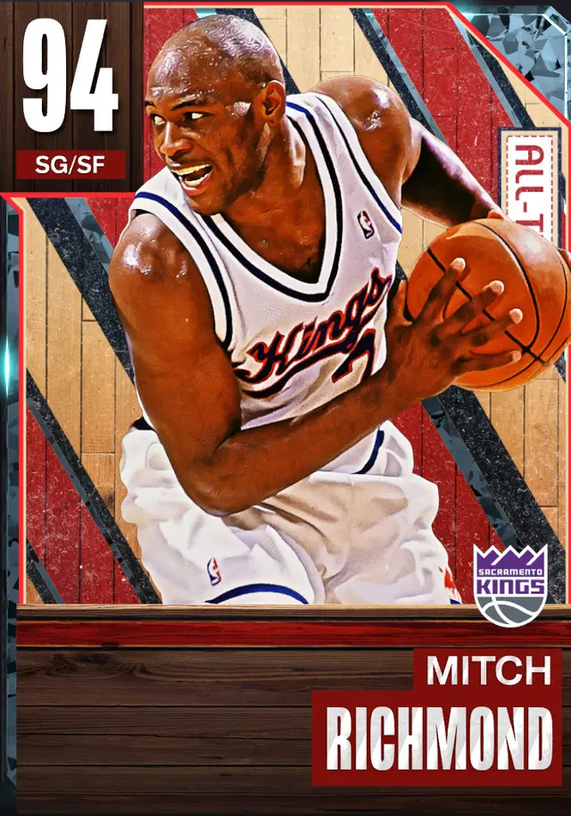 (DIAMOND) Mitch Richmond (94 OVR)