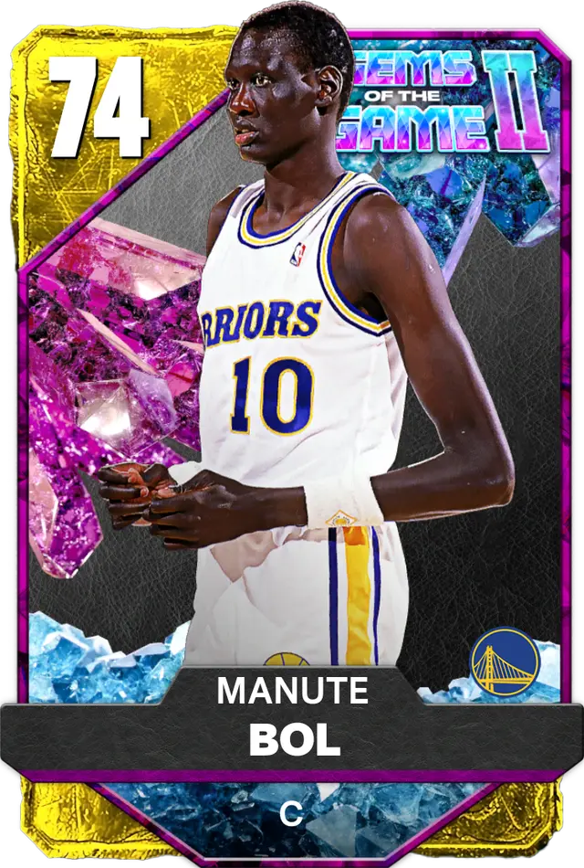 (GOLD) Manute Bol (74 OVR)