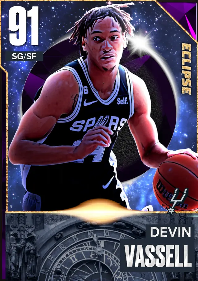(AMETHYST) Devin Vassell (91 OVR)