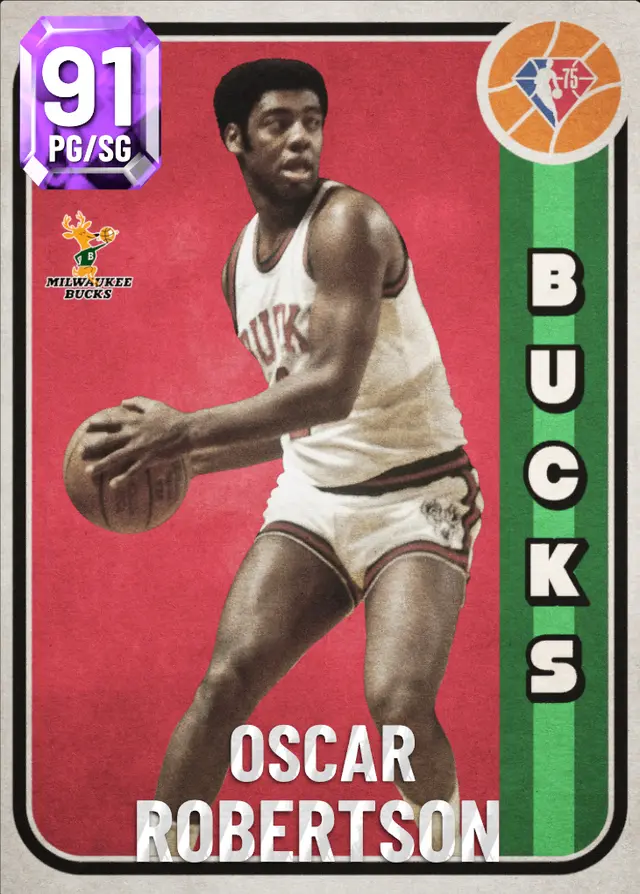 (AMETHYST) Oscar Robertson (91 OVR)