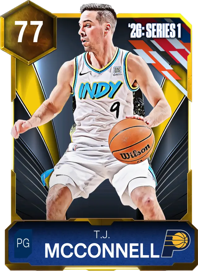 (GOLD) T.J. McConnell (77 OVR)