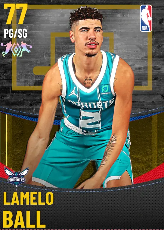 (GOLD) LaMelo Ball (77 OVR)