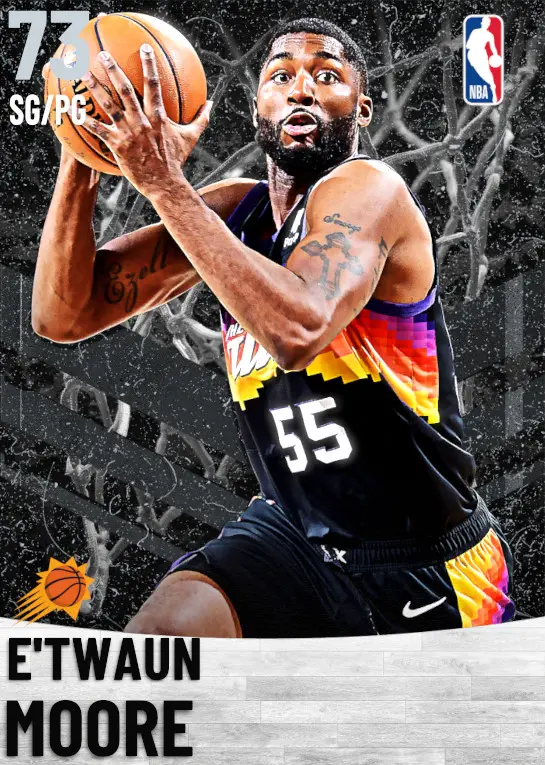 (SILVER) E'Twaun Moore (73 OVR)