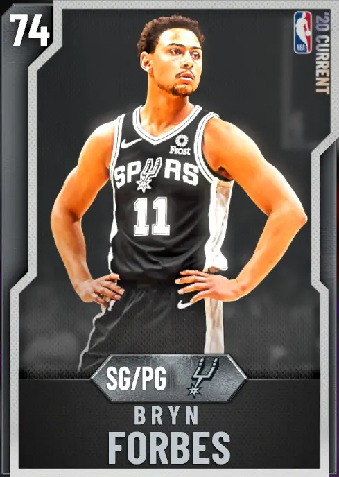 (SILVER) Bryn Forbes (74 OVR)