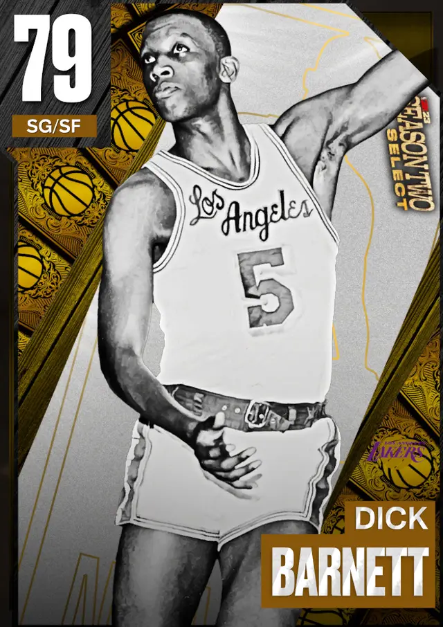 (GOLD) Dick Barnett (79 OVR)