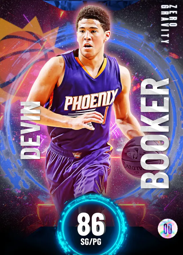 (SAPPHIRE) Devin Booker (86 OVR)
