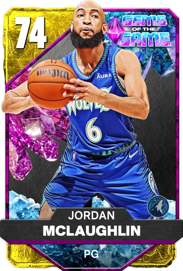 (GOLD) Jordan McLaughlin (74 OVR)