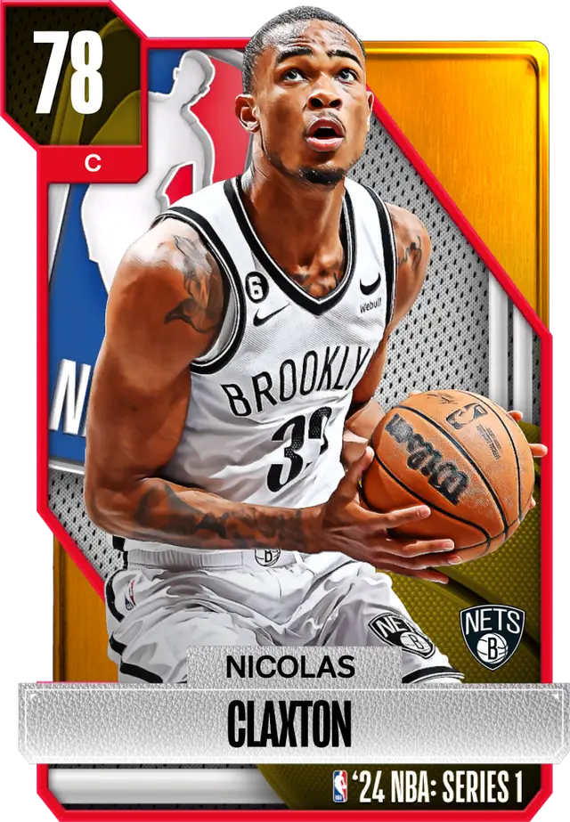 (GOLD) Nicolas Claxton (78 OVR)