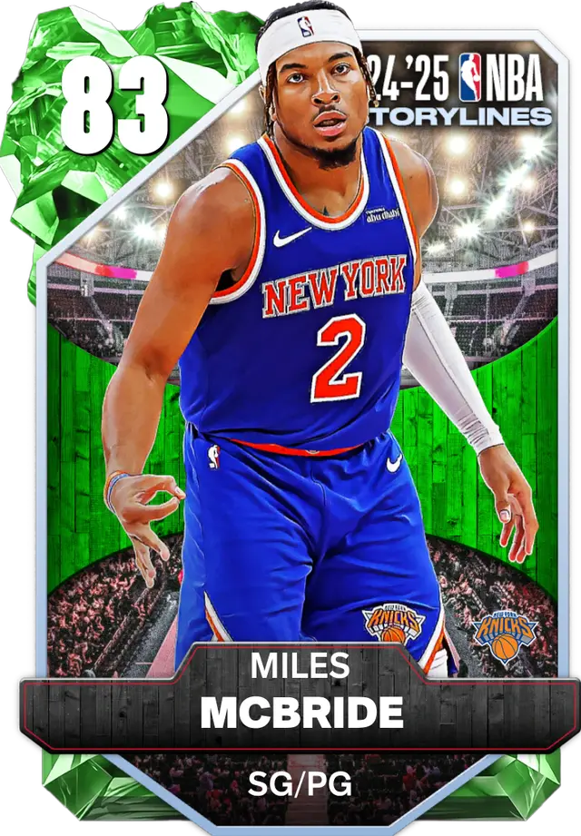(EMERALD) Miles McBride (83 OVR)