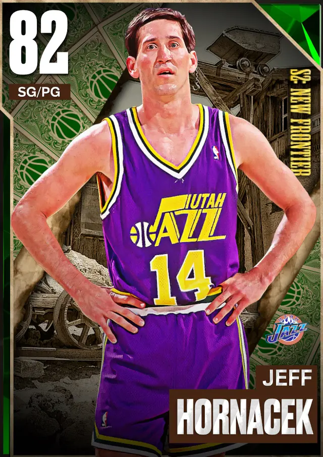 82 Jeff Hornacek | New Frontier