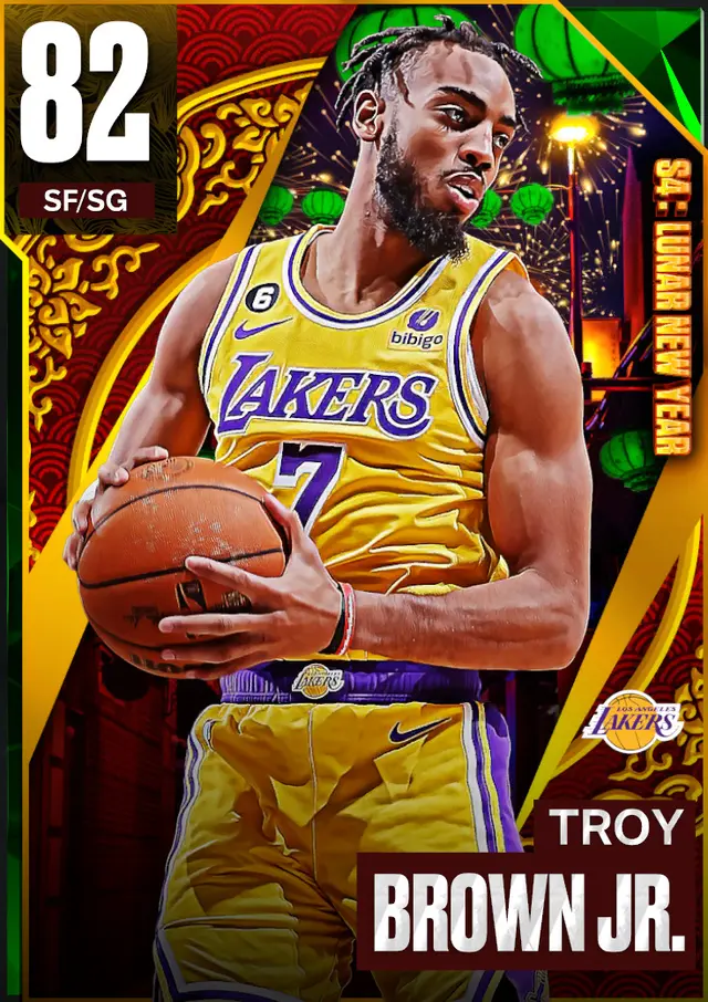 (EMERALD) Troy Brown Jr. (82 OVR)