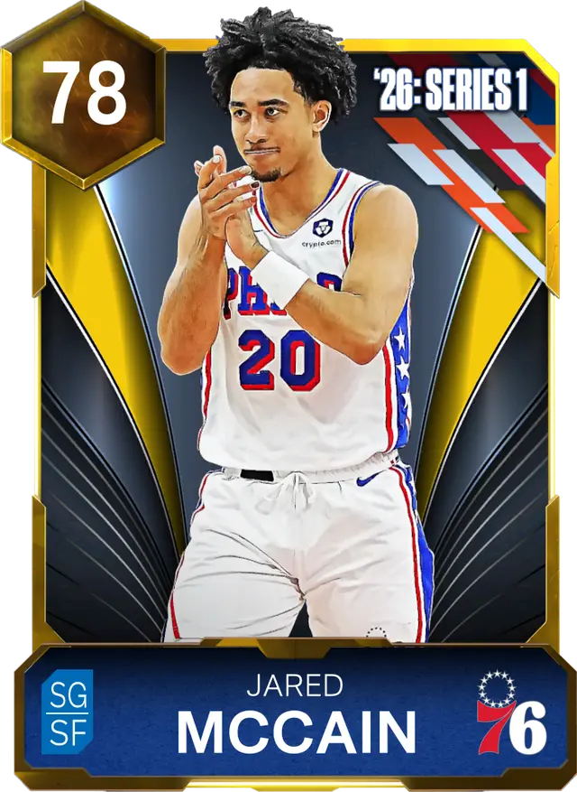 (GOLD) Jared McCain (78 OVR)