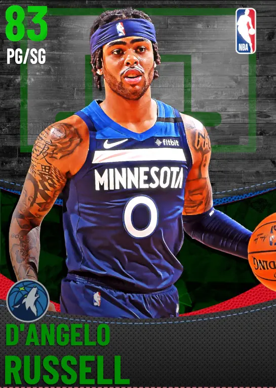 (EMERALD) D'Angelo Russell (83 OVR)