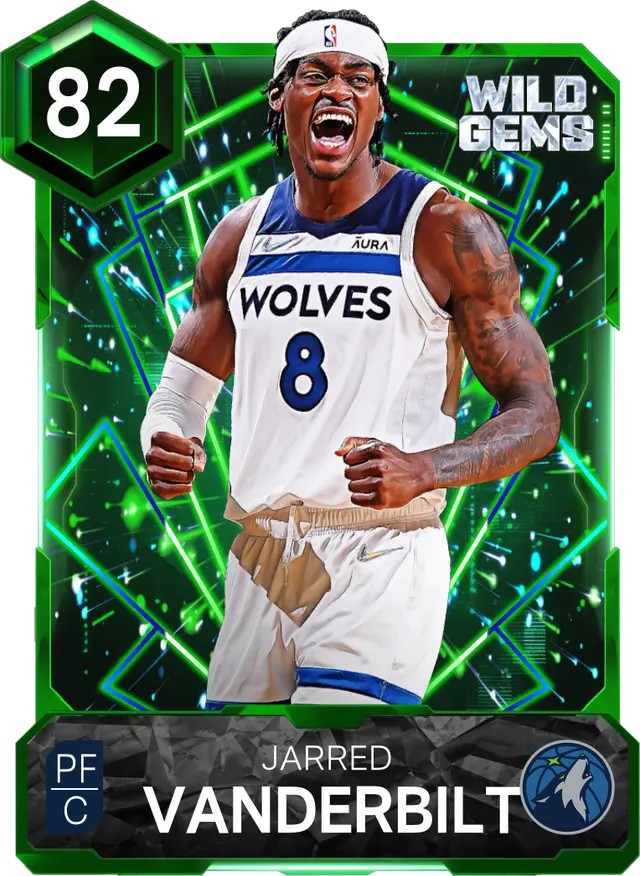 (EMERALD) Jarred Vanderbilt (82 OVR)