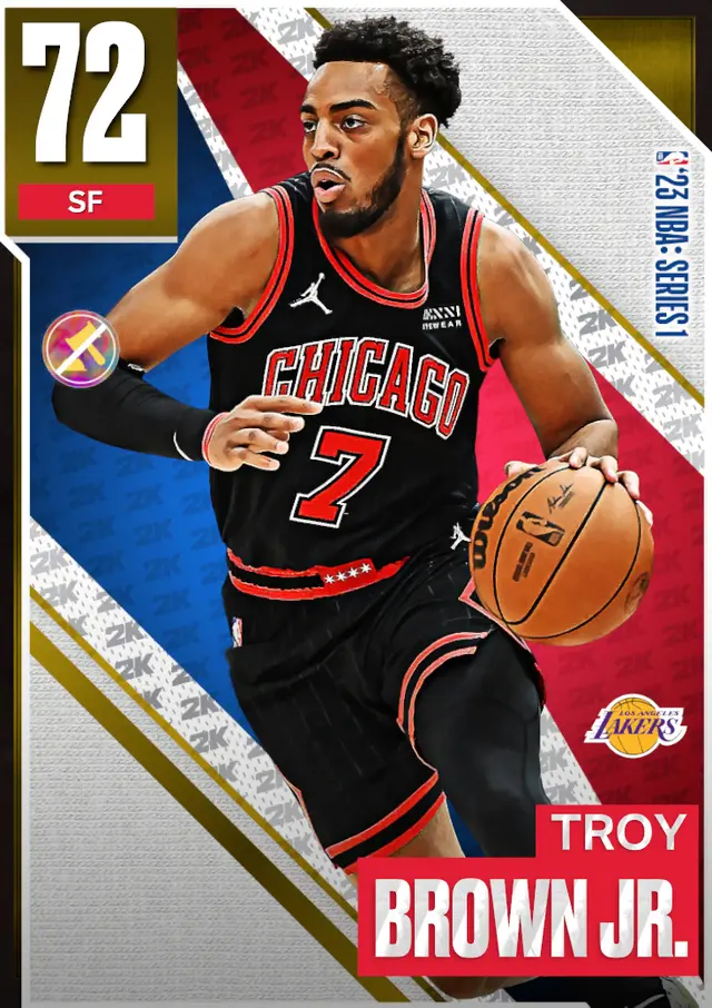 (GOLD) Troy Brown Jr. (72 OVR)