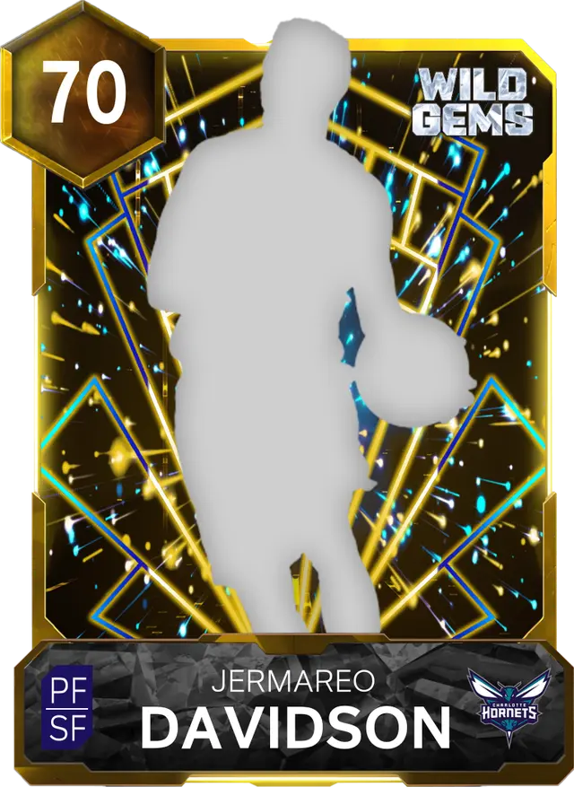 70 Jermareo Davidson | Gold Wild Gems