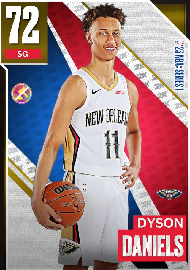 (GOLD) Dyson Daniels (72 OVR)