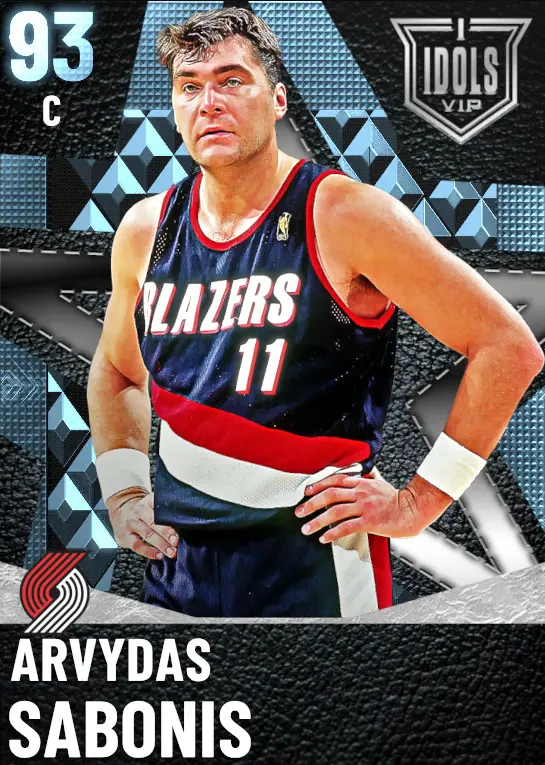 (DIAMOND) Arvydas Sabonis (93 OVR)
