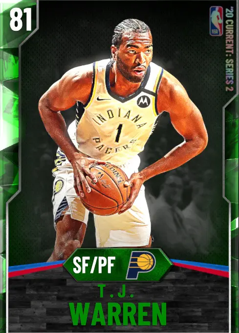 (EMERALD) T.J. Warren (81 OVR)