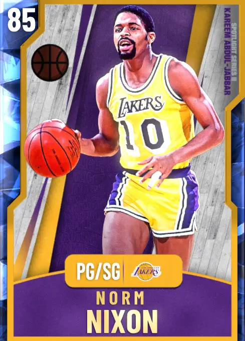 (SAPPHIRE) Norm Nixon (85 OVR)