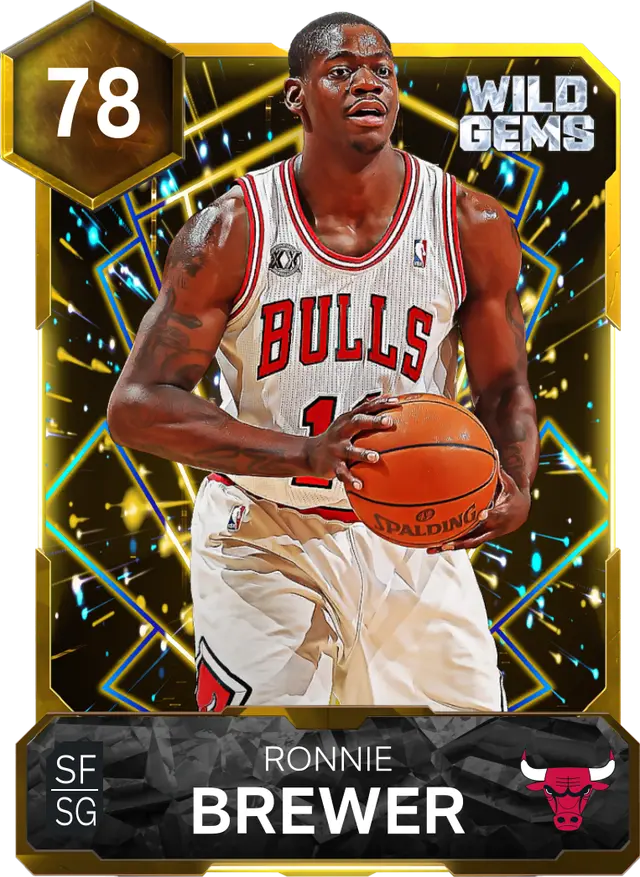 (GOLD) Ronnie Brewer (78 OVR)