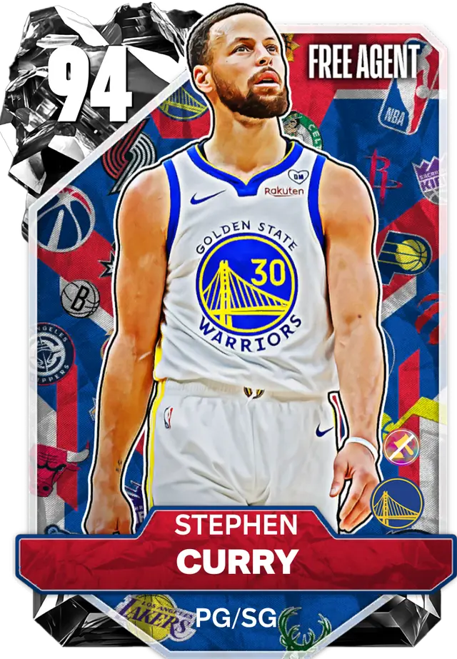 (FREEAGENT) Stephen Curry (94 OVR)