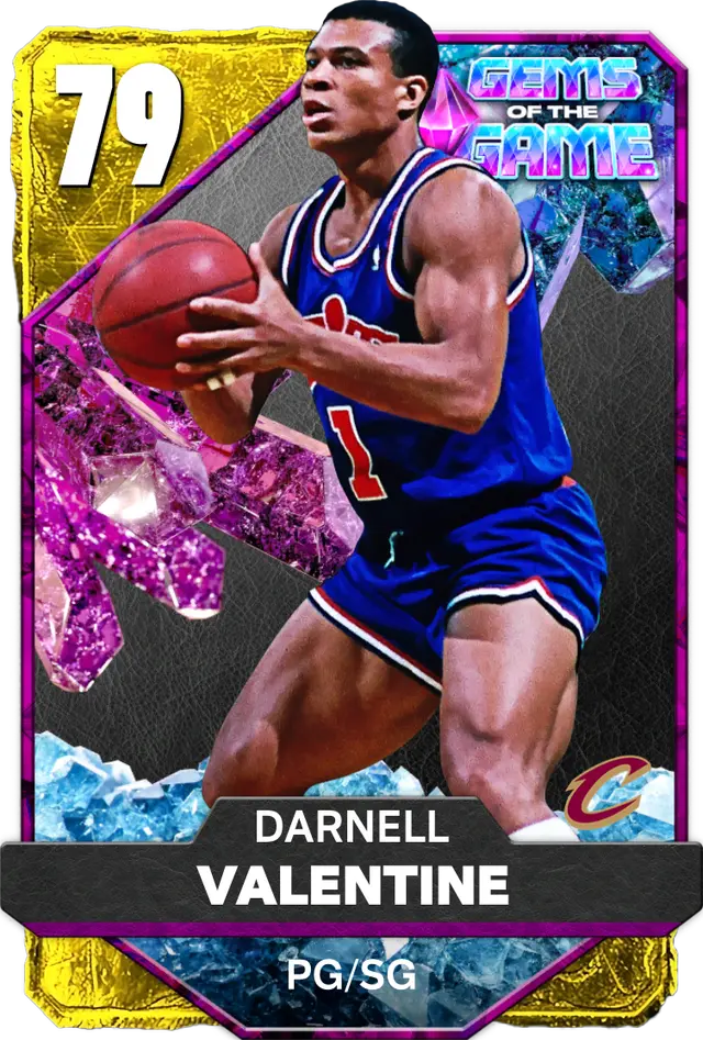 79 Darnell Valentine | Gold Gems of the Game