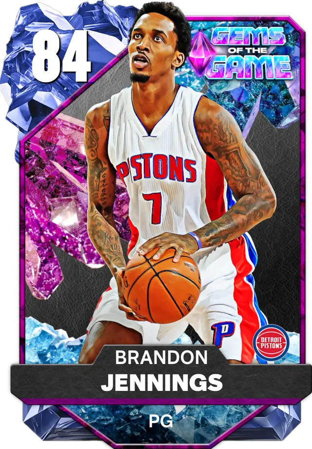 (SAPPHIRE) Brandon Jennings (84 OVR)