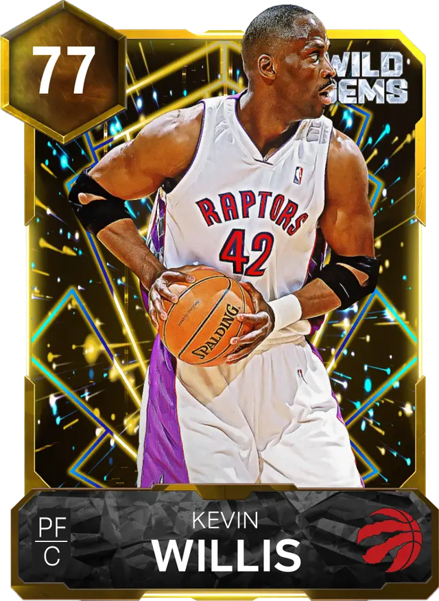 77 Kevin Willis | Gold Wild Gems