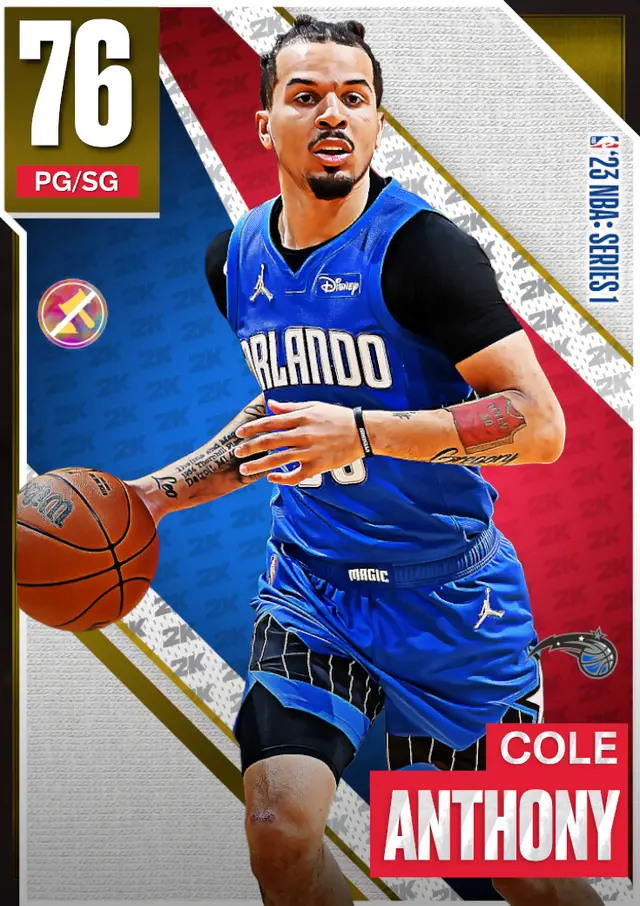 (GOLD) Cole Anthony (76 OVR)