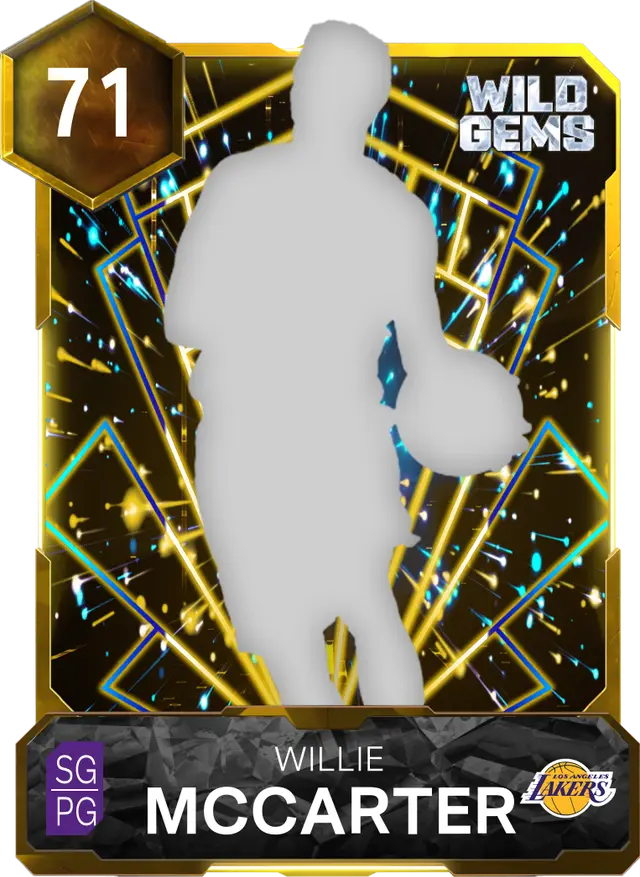 (GOLD) Willie McCarter (71 OVR)