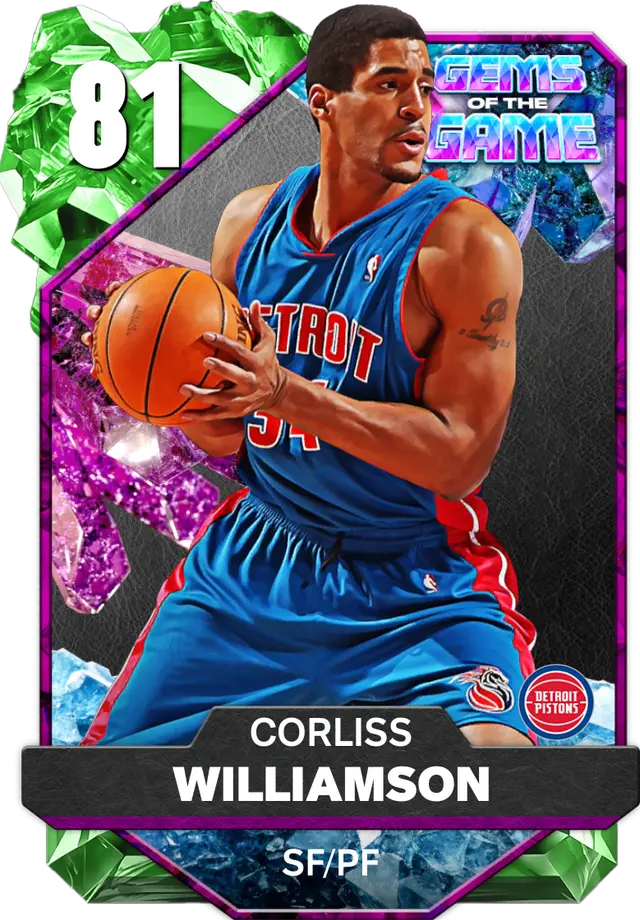 (EMERALD) Corliss Williamson (81 OVR)